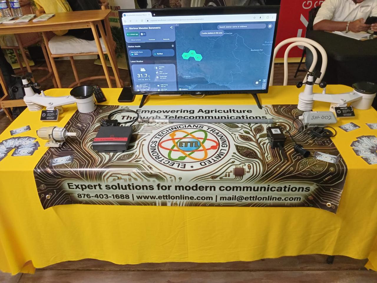 Photo from the show floor